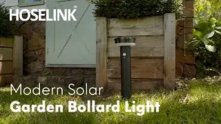 Modern Solar Garden Bollard Light with Motion Sensor 40 LED - L510