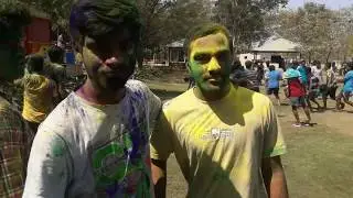 Bvrit Holi celebrations  2018.FUNNY MOMENTS.