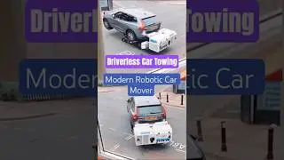 Silent Towing? Watch This Remote Control Machine Move Cars!