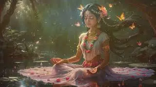 2-Hours Zen Cascade Meditation | Calming Spa & Relaxation Music with AI Art | Stress Relief & Sleep