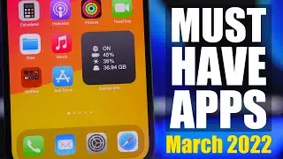 10 MUST Have iPhone Apps - March 2022 !