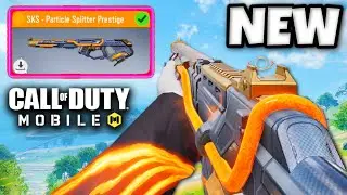*НОВИНКА* ЛЕГЕНДАРНЫЙ SKS - PARTICLE PRESTIGE 😍 (COD MOBILE)