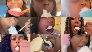 ONLY BITES TIKTOK ICE EATERS SPOONFUL FREEZER FROST ICE EATING ASMR