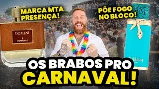 Os 6 PERFUMES PERFEITOS pra usar no CARNAVAL (pra PEGAR FOGO nos BLOCOS!) | Perfumes Masculinos