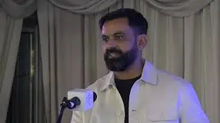 Mohammad Hafeez (The Professor) speaking at IMRA's London 2024 Fundraising Event