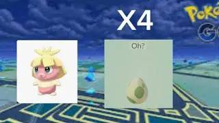 X4 EGGS HATCHING!!! SHINY SMOOCHUM!!!!!