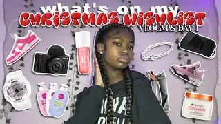 What's on my CHRISTMAS WISHLIST🎄nike, kurt geiger, pandora, shein, etc 🎁VLOGMAS DAY 1