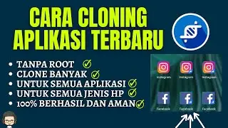 TUTORIAL CLONE APP ANDROID TERBARU MENGGANDAKAN APLIKASI DENGAN CLONER APP HANDPHONE #TUTORBANG