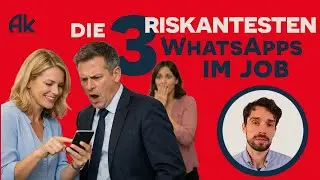 WhatsApp an Kollegen? Diese 3 riskanten Nachrichten können dich den Job kosten! #arbeitsrecht