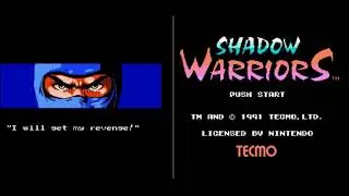 Ninja Gaiden/Shadow Warrior Intro : Nintendo (US Vs UK)