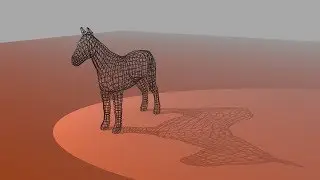 Maya: The Wired Horse [Arnold]