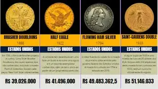 AS MOEDAS MAIS CARAS E MAIS ANTIGAS DO MUNDO