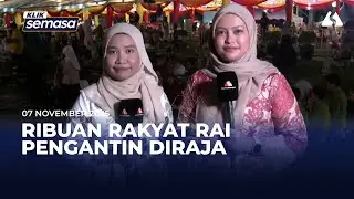 Ribuan rakyat rai Santunan Kasih Pengantin Diraja