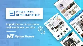One Click Demo Import Using Mystery Themes Demo Importer Plugin
