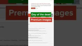 How To Get FREE High Quality Images for Day of the Dead in PowerPoint | Brand New Feature! #shorts