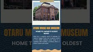 This Music Box Museum in Japan is Pure Magic ✨ #hokkaidotrip #otaru #guesthouses #travelshorts