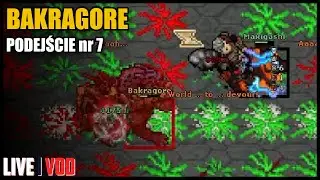 25 minut w klatce z Bakragorem | Tibia - Bakragore - podejście 7 - FULL BOSS FIGHT