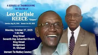 A Service of Thanksgiving for the Life of Leo Reece