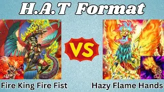 Fire King Fire Fist (KFC) Vs Hazy Flame Hands! | HAT Format Replay Review! | 2014 Yu-Gi-Oh! WCQ