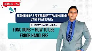how to use Error Handlers Power-query hindi- SERIES 24
