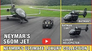 💎 Neymar&rsquo;s $60M Jet ✈️ Luxury Helicopter 🚁 & Car Collection 🚘🔥 Ultimate Lifestyle Showcase