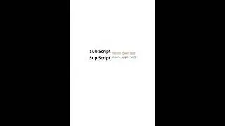 Subscript and Superscript Html tutorial for beginners #html #programming #python #htmlcss #viral