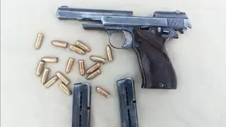 star 32 bore pistol made in Spain