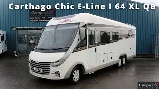 2021 Carthago Chic E-Line I 64 XL QB Motorhome For Sale at Camper UK