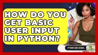 How Do You Get Basic User Input In Python? - Python Code School