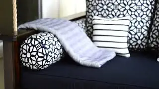 Relaxing Outdoor Bed Swing on a Front Porch