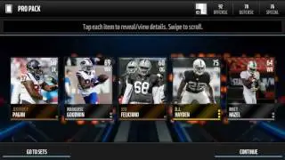 SEARCHING FOR GOLDEN TICKET HERMAN MOORE AND BOBBY WAGNER!! (MADDEN MOBILE PACK OPENING)