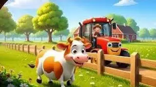 🚜 Brumm Brumm Traktor auf dem Bauernhof 🌾 | Lustiges Tierlied für Kinder | Deutsch Kinderlied