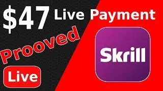 $47 Live Payment Proof Skrill #Earn Money With Ibrahim
