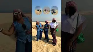 Doha: Skyline Dunes Desert Safari Tour with Dune Bashing & Inland Sea Visit. #desertsafariqatar