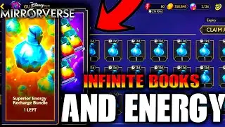 Disney Mirrorverse | HOW TO GET INFINITE ENERGY AND BOOKS FOR F2P AND P2W PLAYERS 2022