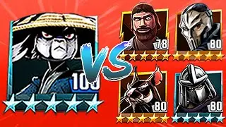 TMNT Legends Splinter, Shredder Classic, Chris Bradford, Casey Jones Movie