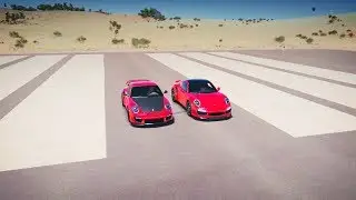 Forza Horizon 3 - Porsche 911 GT2 RS vs Porsche 911 Turbo S Drag Race!