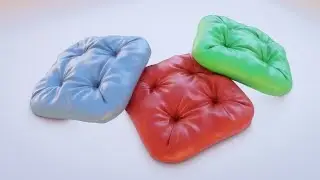 Blender | Creating Pillow with classic cloth simulation and Cloth Filter