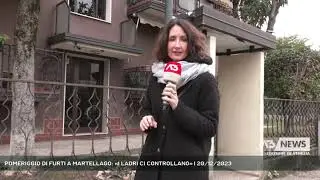 POMERIGGIO DI FURTI A MARTELLAGO: «I LADRI CI CONTROLLANO» | 20/12/2023