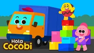🚚Delivery Truck Song | Car Nursery Rhymes for Kids & Babies | Hello Cocobi