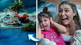 ACABOU ACONTECENDO UMA TRAGÉDIA NESSE VÍDEO!! A TEMPESTADE ALAGOU TUDO!