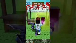most expensive small fruit in grow a garden? #roblox #growagarden