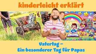 Vatertag - Ein Besonderer Tag Für Papas #kinder #lernen #erklärung #vatertag #fathersday