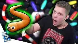 AGAR.IO MET SLANGEN!? - Slither.io