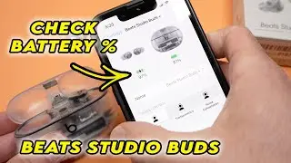 Comment v&eacute;rifier l'autonomie de la batterie des Beats Studio Buds&nbsp;?