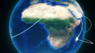 Earth rotate west to east