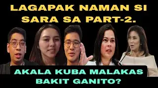 LAGAPAK NAMAN SI SARA SA PART-2 AKALA KUBA MALAKAS BAKIT GANITO MGA DDS 🤣