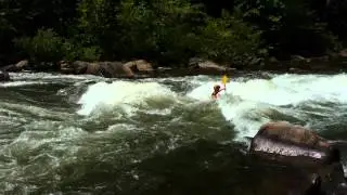 Double Trouble Ocoee first time down