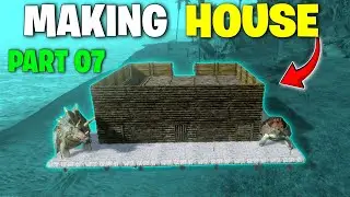 Making Starter House / Base 😍 In Ark survival evolved Mobile Gameplay | Ep-5 In Hindi | Base Build