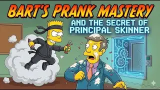 Simpsons Funny Moments | Bart's Prank Mastery and the Secret of Principal Skinner
